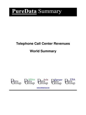 cover image of Telephone Call Center Revenues World Summary